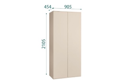 Шкаф 2 дв. (ящики+винный уголок) Aura