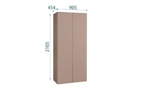 Шкаф 2 дв. Aura