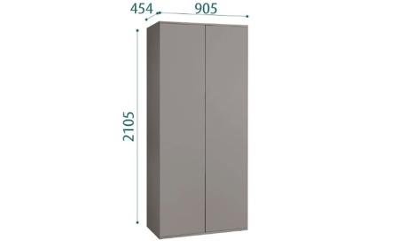 Шкаф 2 дв. (винный уголок) Aura