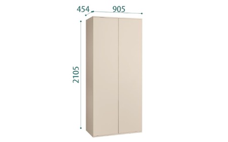 Шкаф 2 дв. (ящики) Aura