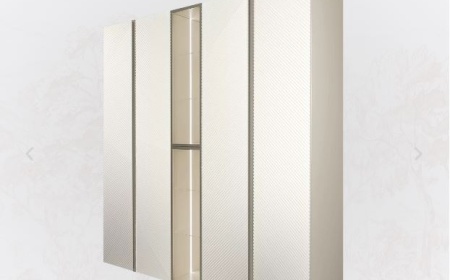 Шкаф для одежды с витриной Mone Classic