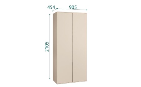 Шкаф 2 дв. (винный уголок) Aura