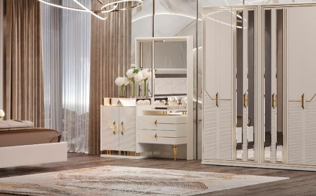 Туалетный стол с зеркалом Стефани